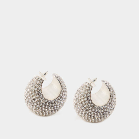 ISABEL MARANT Chic Silver Mini Earrings