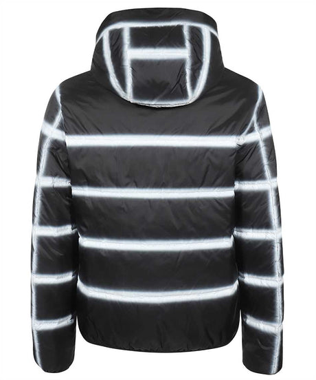 GIVENCHY Men's Striped Hooded Puffer Jacket for SS23