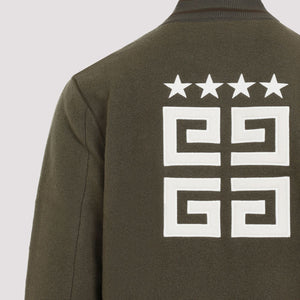 GIVENCHY Varsity Knit Jacket for Men