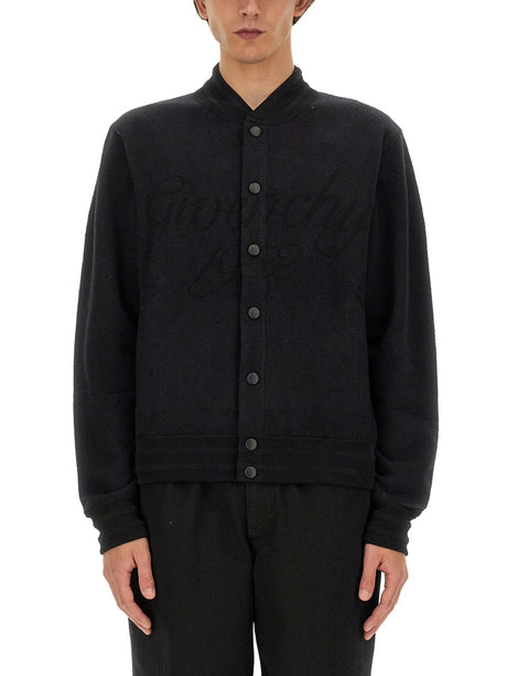 GIVENCHY Men's Regular Fit Bomber T-Shirt