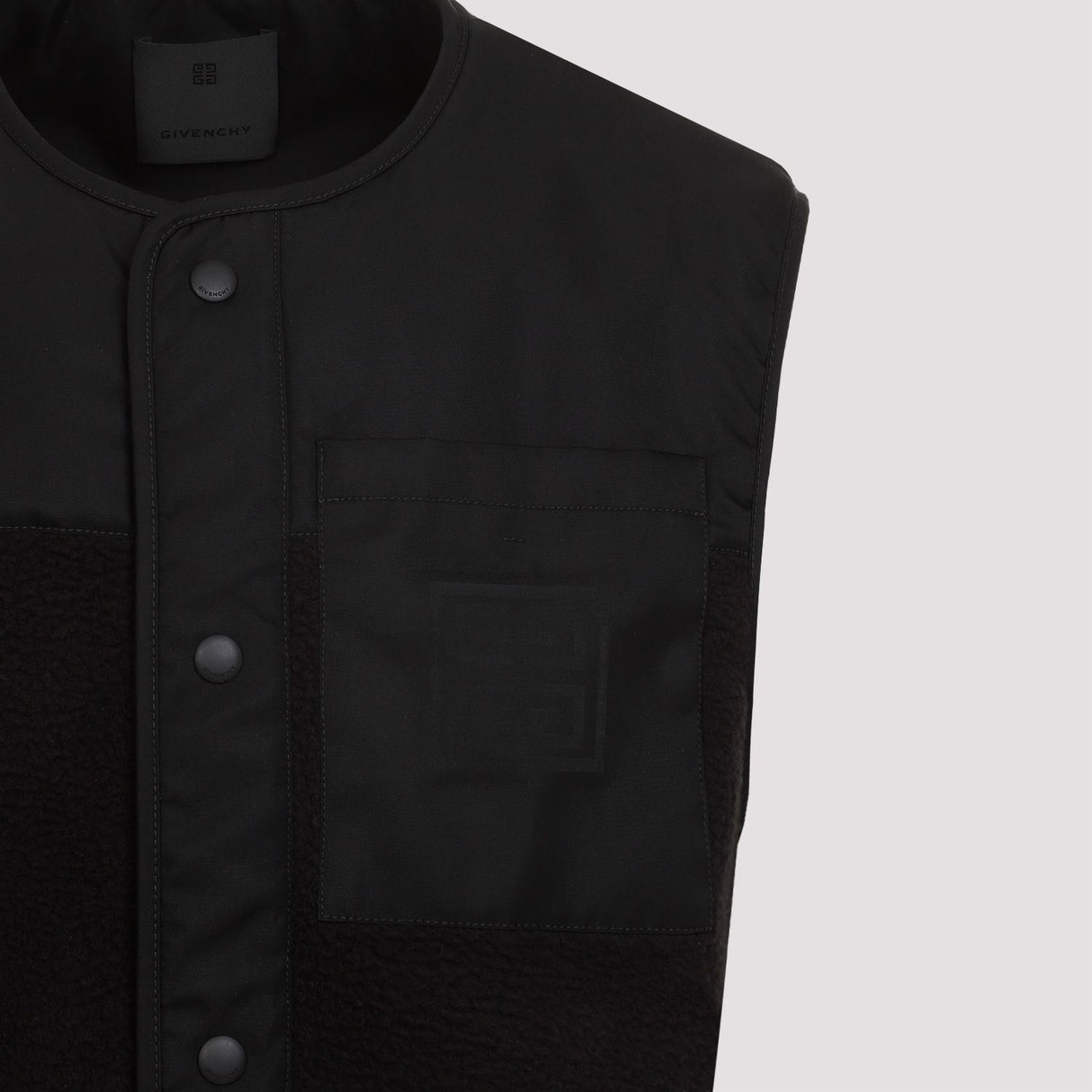 GIVENCHY Mix Material Vest with 4G Pocket