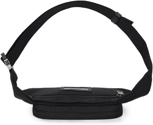 DOLCE & GABBANA Black Nylon Belt Handbag for Men - SS23 Collection