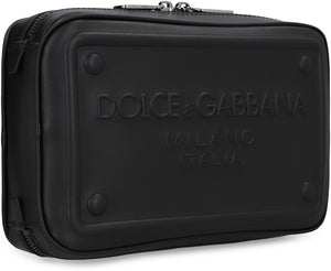 DOLCE & GABBANA Luxurious Leather Belt Handbag - Men's Fashion Essential for FW23