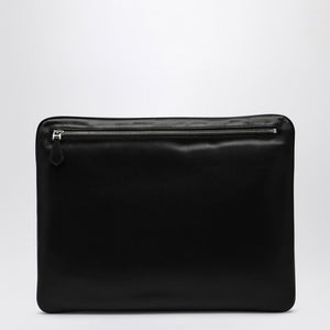 DOLCE & GABBANA Classic Black Nappa Leather Handbag