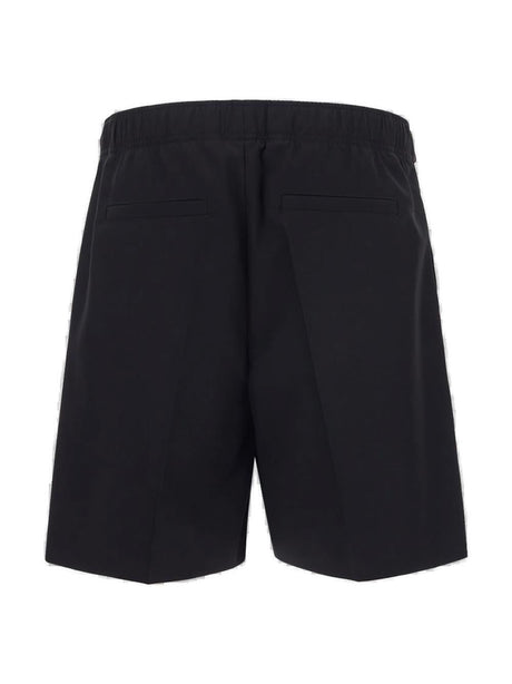 GIVENCHY Men's Logo Bar Bermuda Shorts