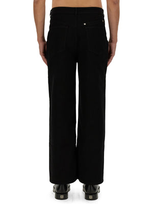 GIVENCHY Wide-Leg Cotton Jeans - Size 31