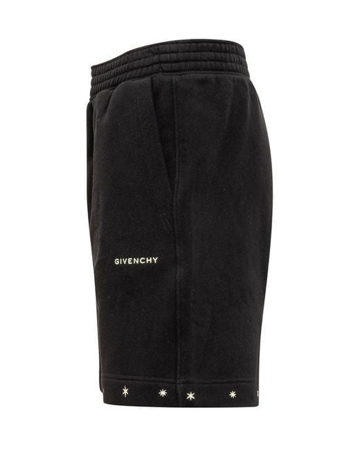 GIVENCHY Luxury Cotton Black Shorts