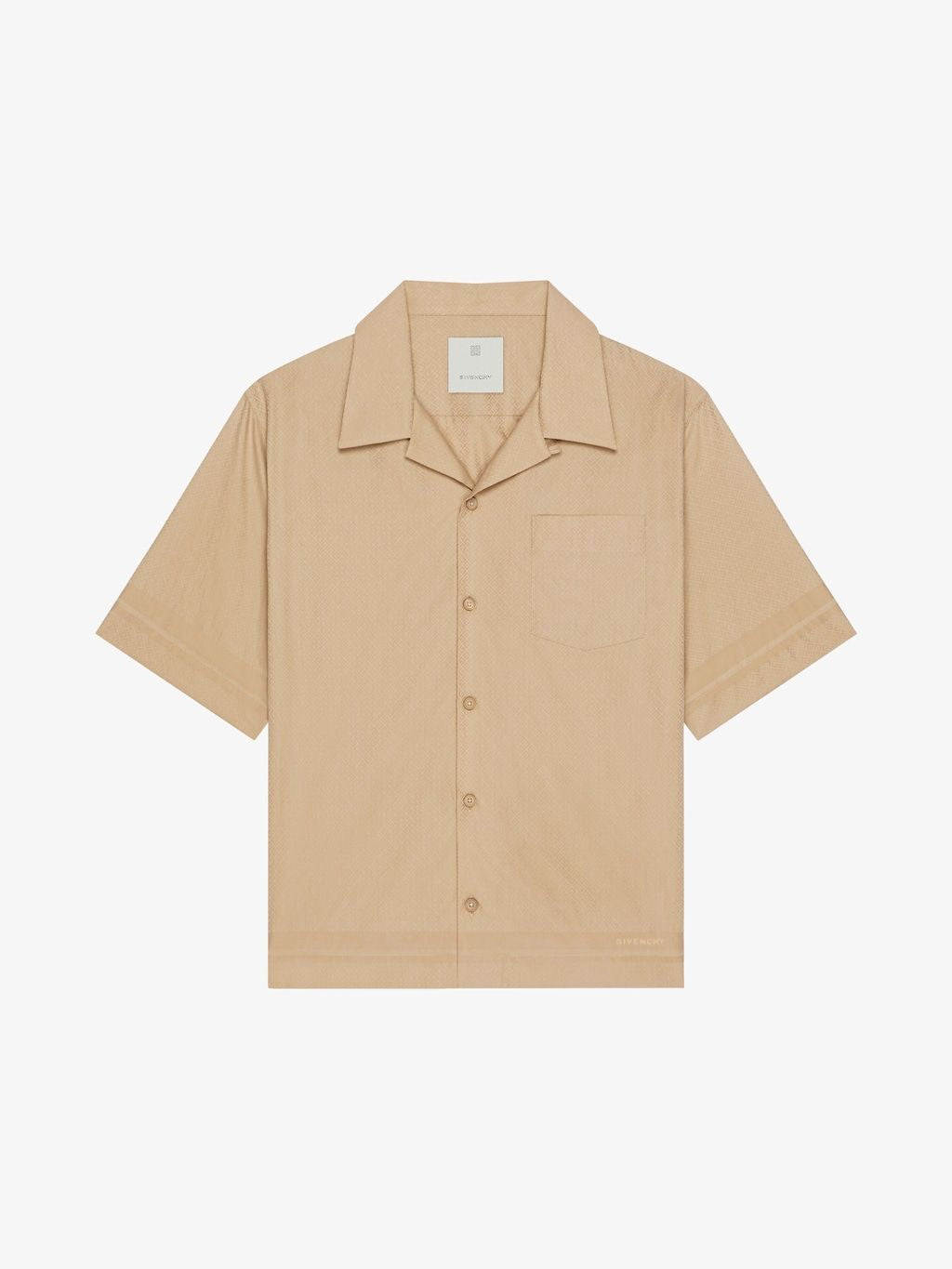 GIVENCHY Elegant Beige Cotton Shirt for Men