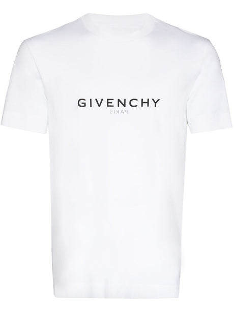 GIVENCHY Cotton Crew-Neck T-Shirt with Ribbed Neckline - Slim Fit