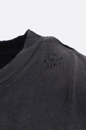 GIVENCHY Men's Black Cotton Short Sleeve T-shirt for FW23