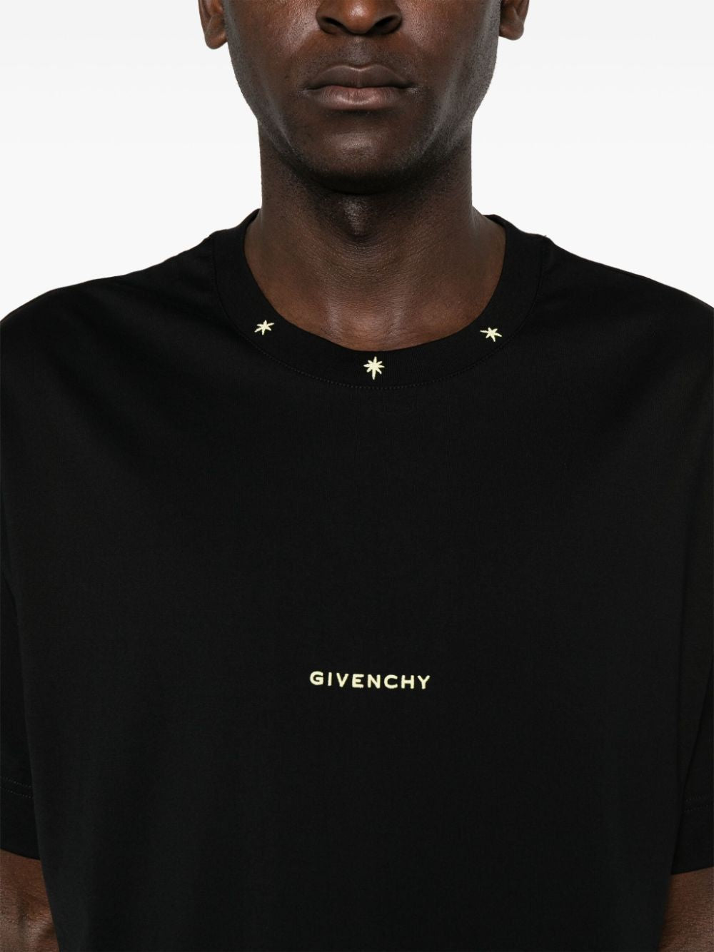 GIVENCHY Essential Black Cotton Tee