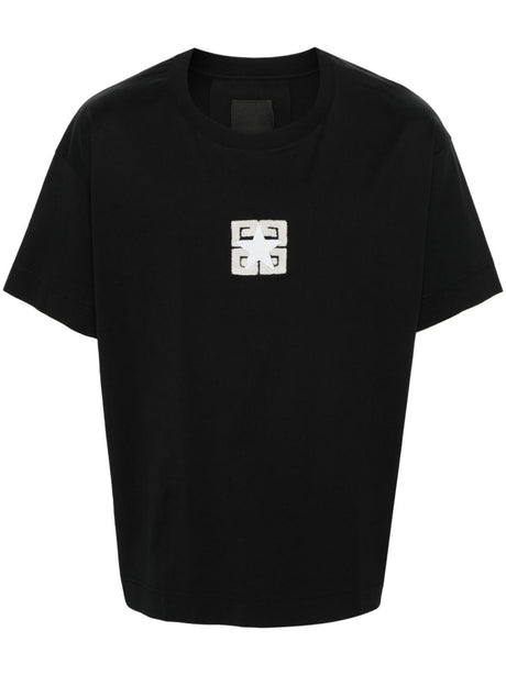 GIVENCHY Signature Logo Cotton T-Shirt for Men - SS24