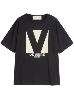 VALENTINO Chic Cotton Logo T-Shirt for Women