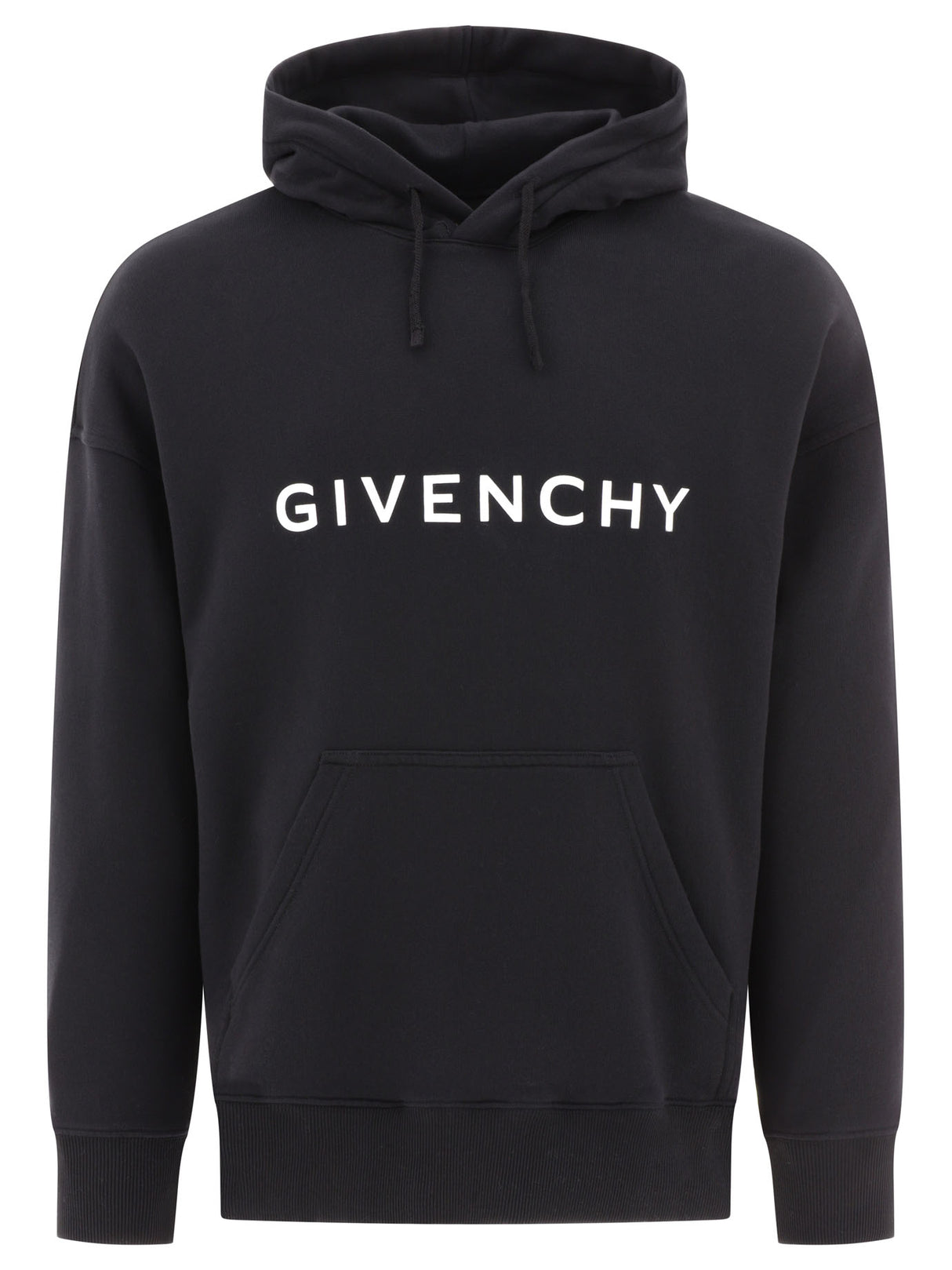 GIVENCHY Men's Fashion Tunic Hoodie for 2024 Season in Black