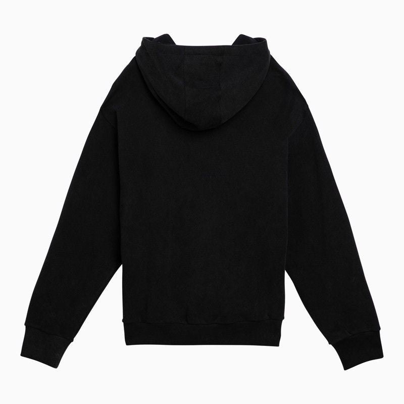 GIVENCHY Classic Black Cotton Hoodie for Men