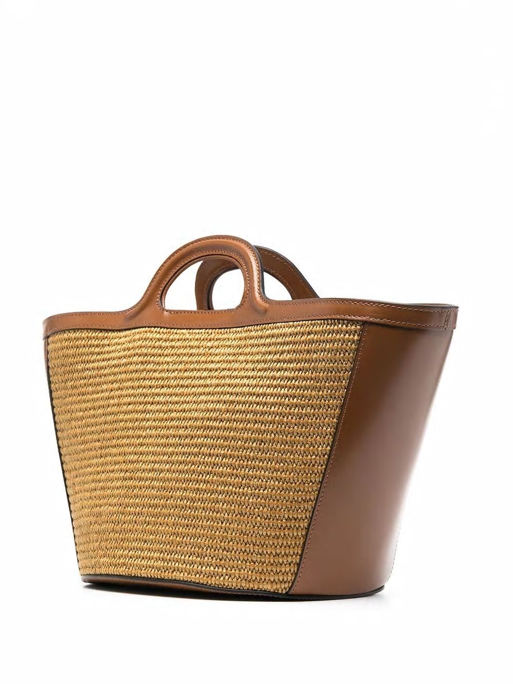 MARNI Mini Raffia Shopper Handbag