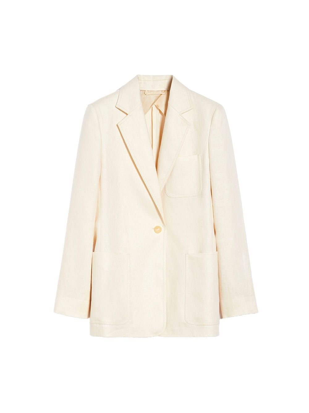 MAX MARA Elegant and Versatile White Jacket for Women - Season 24