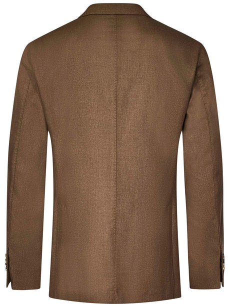 BOGLIOLI Brown Melange Blazer