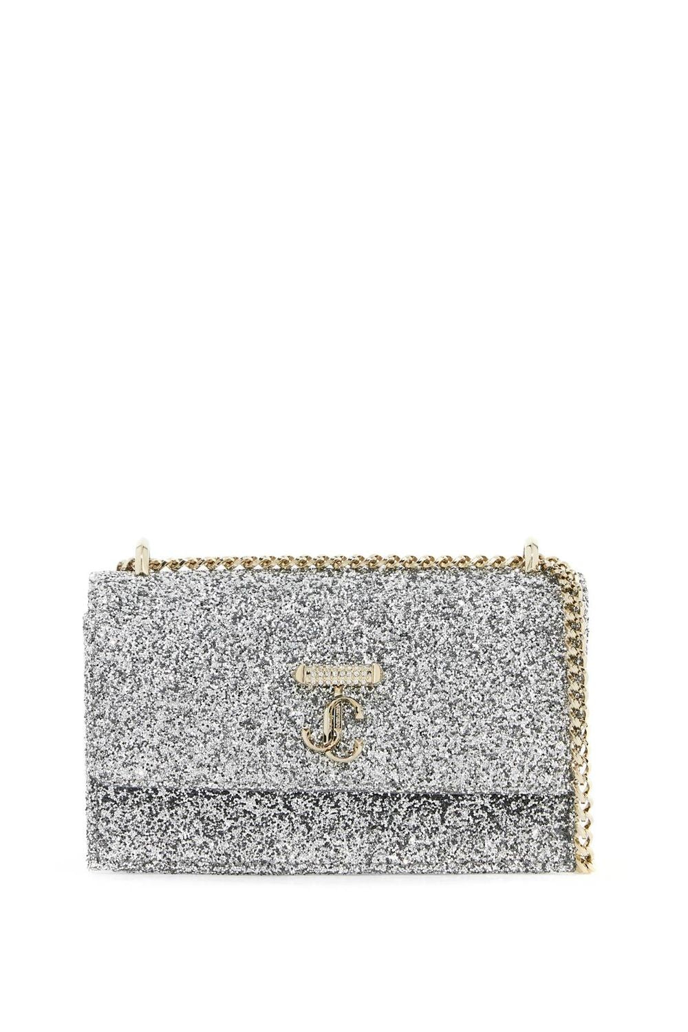 JIMMY CHOO Mini Glitter Crossbody Handbag