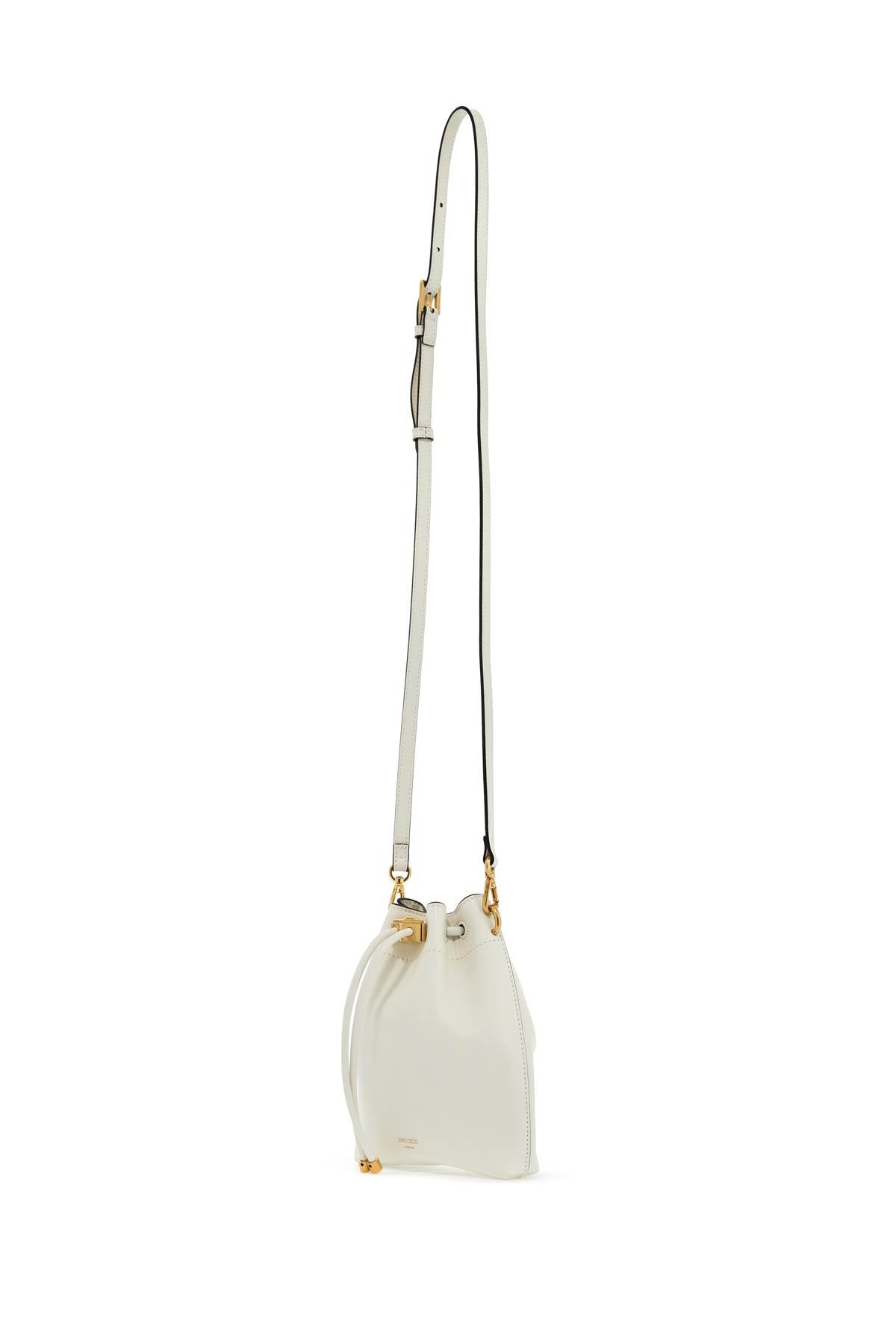 JIMMY CHOO Elegant Mini Bon Bon Bucket Shoulder Bag