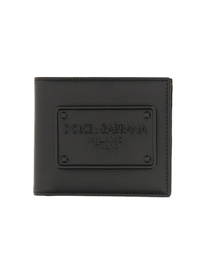 DOLCE & GABBANA Mini Leather Bifold Wallet