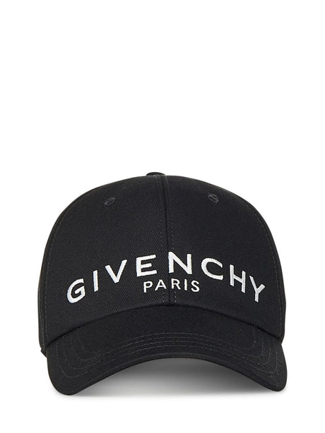 GIVENCHY Men's Logo Baseball Cap in Black