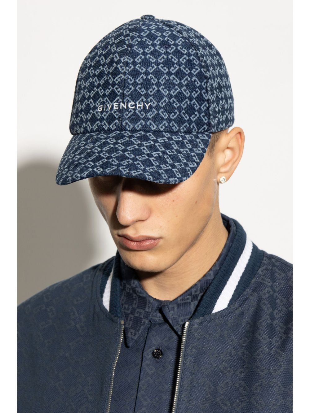 GIVENCHY Monogram Denim Cap