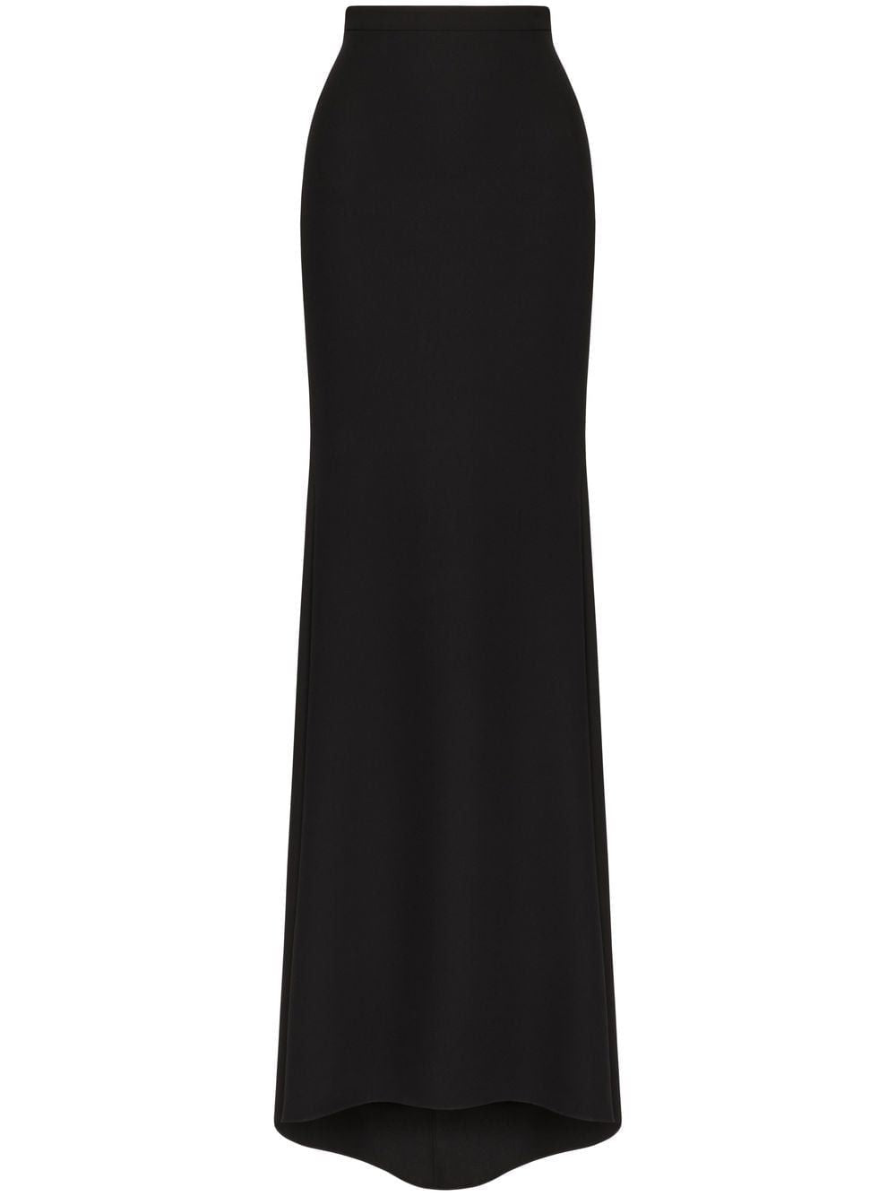 Black High-Waisted Skirt for Women from VALENTINO's SS23 Collection