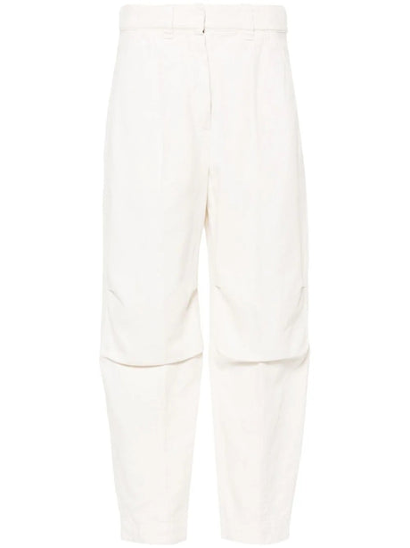 BRUNELLO CUCINELLI Chic Dyed Trousers for Women - Spring Summer Edition