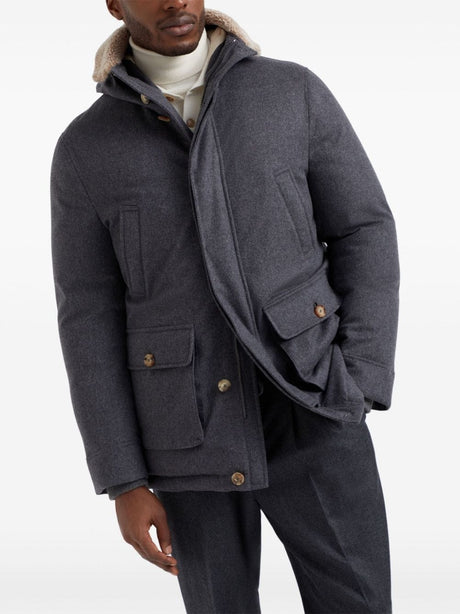 BRUNELLO CUCINELLI Luxury Puffer Jacket for Men