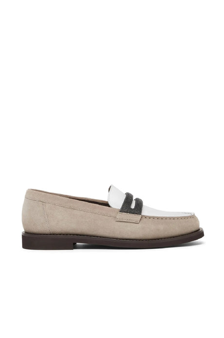 BRUNELLO CUCINELLI Elegant Leather Loafers for Women