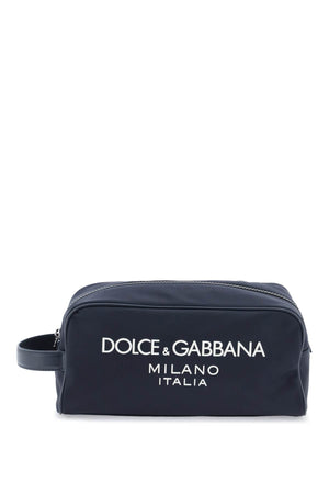 DOLCE & GABBANA Nylon Wash Men's Handbag for SS24