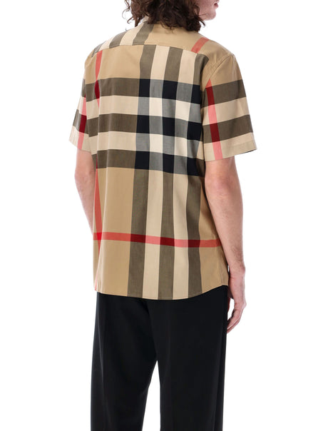 BURBERRY Check Cotton Shirt