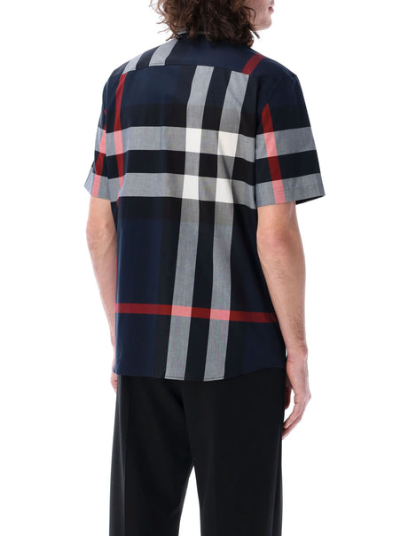 BURBERRY Check Cotton Shirt for Men - SPRING SUMMER 25