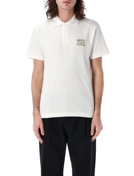 BURBERRY Cotton Polo Shirt - Spring Summer 25 Collection