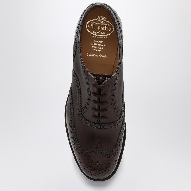 CHURCH'S Luxe Brown Lace-Up Dress Shoes for Men