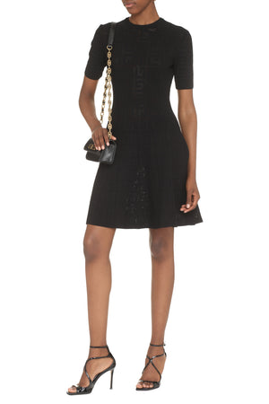 GIVENCHY Flared Skirt Dress in Black