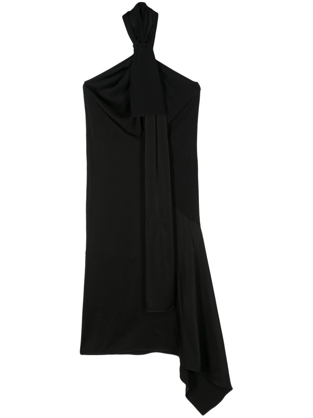 Black V-Neck Sleeveless Dress for Women by GIVENCHY