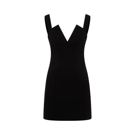 GIVENCHY Elegant V-Neck Crepe Dress for Women