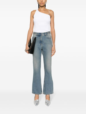 GIVENCHY Medium Blue Denim Jeans for Women - SS24 Collection