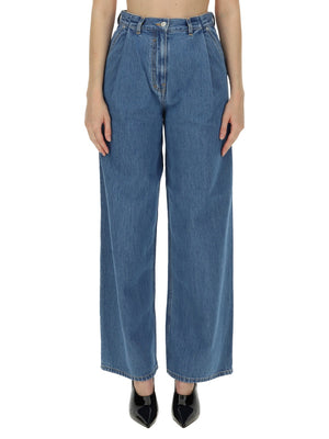 GIVENCHY Oversized Denim Jeans for Women - Size 26