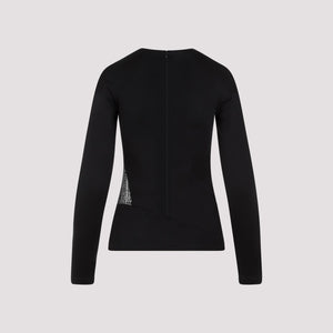 GIVENCHY Black Viscose Top for Women