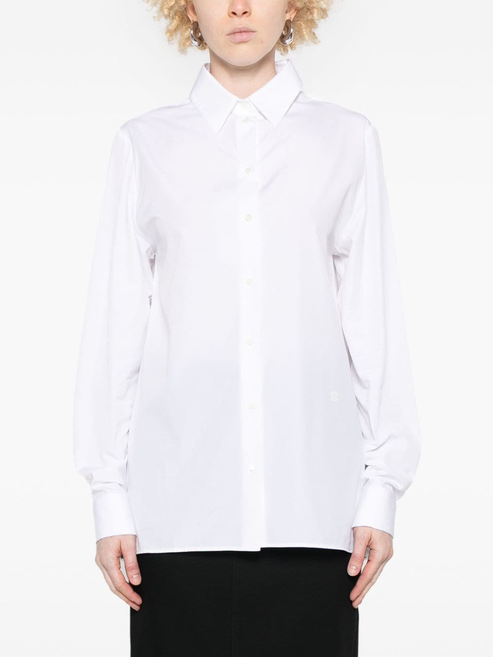 GIVENCHY Oversized Cotton Shirt for Women