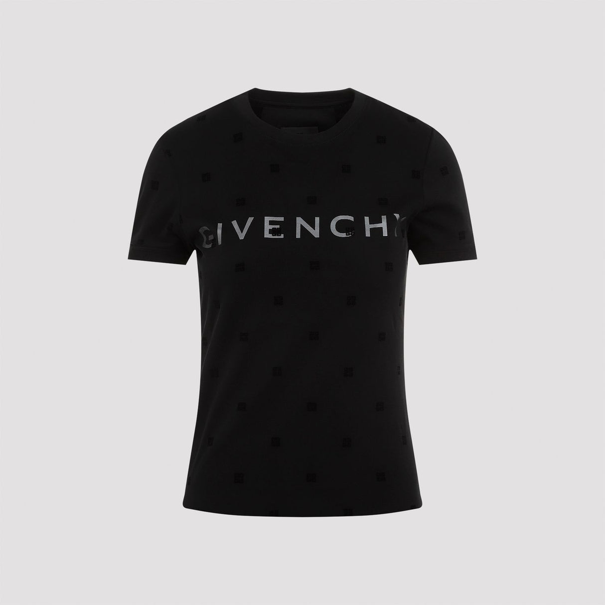 GIVENCHY Elegant Short Sleeve Slim-Fit Tee