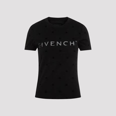 GIVENCHY Elegant Short Sleeve Slim-Fit Tee