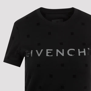 GIVENCHY Elegant Short Sleeve Slim-Fit Tee