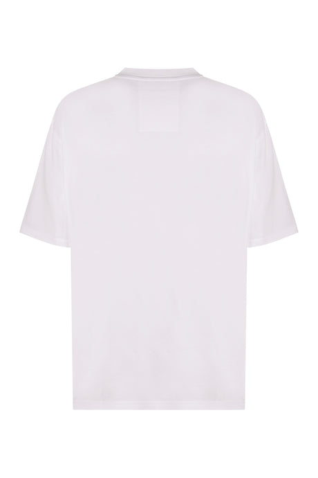 GIVENCHY Metallic Logo Wrap T-Shirt for Women