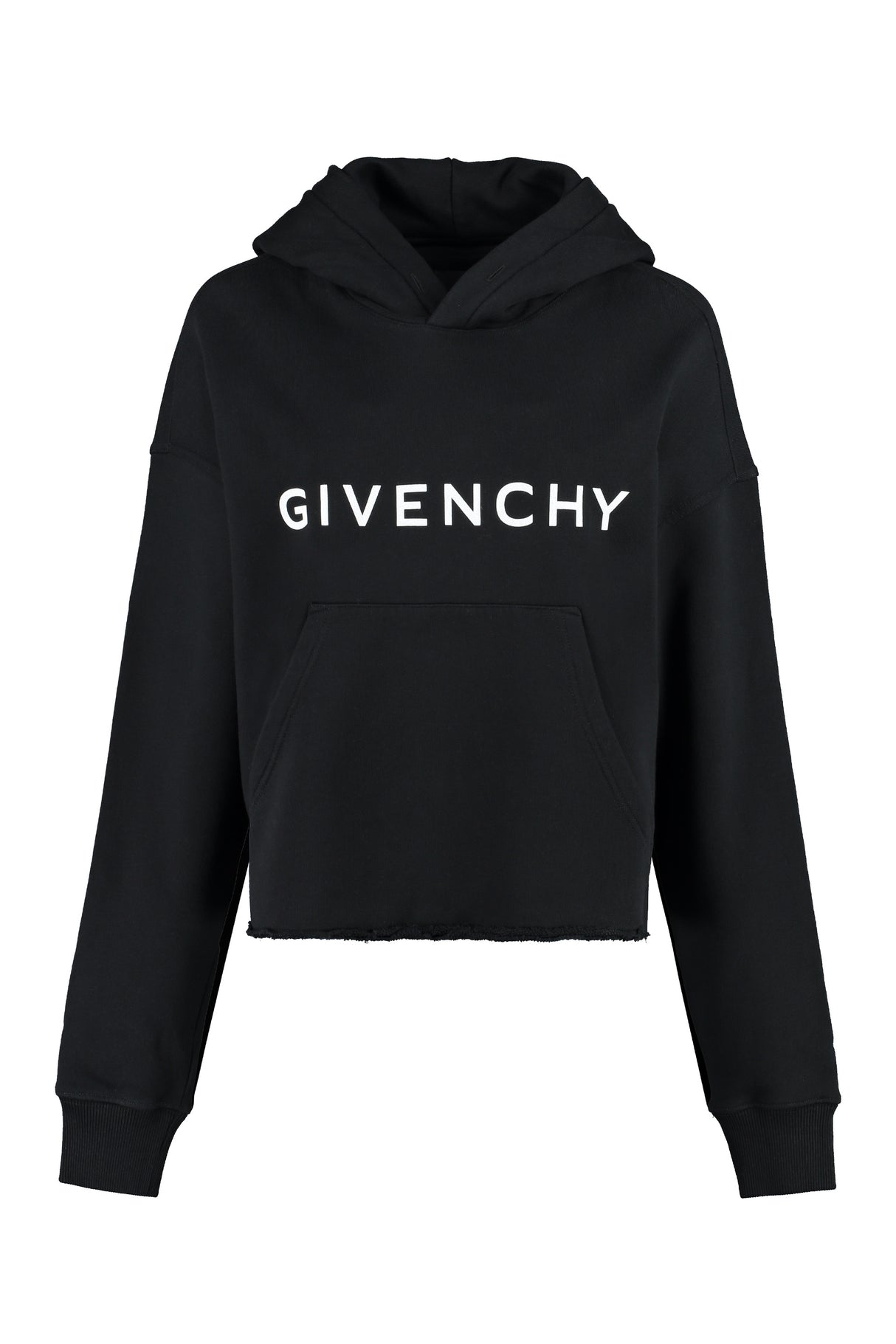 GIVENCHY Black Cotton Sweatshirt for Women - FW23 Collection