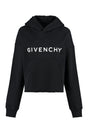 GIVENCHY Women's Cotton Hoodie with Ribbed Cuffs