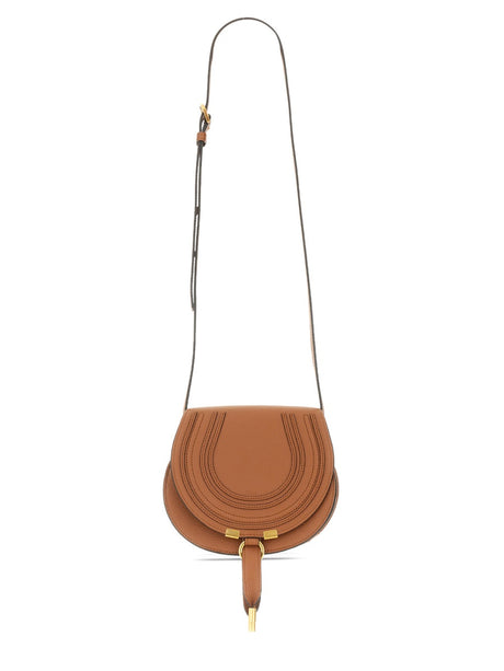 CHLOÉ Mini Leather Saddle Handbag